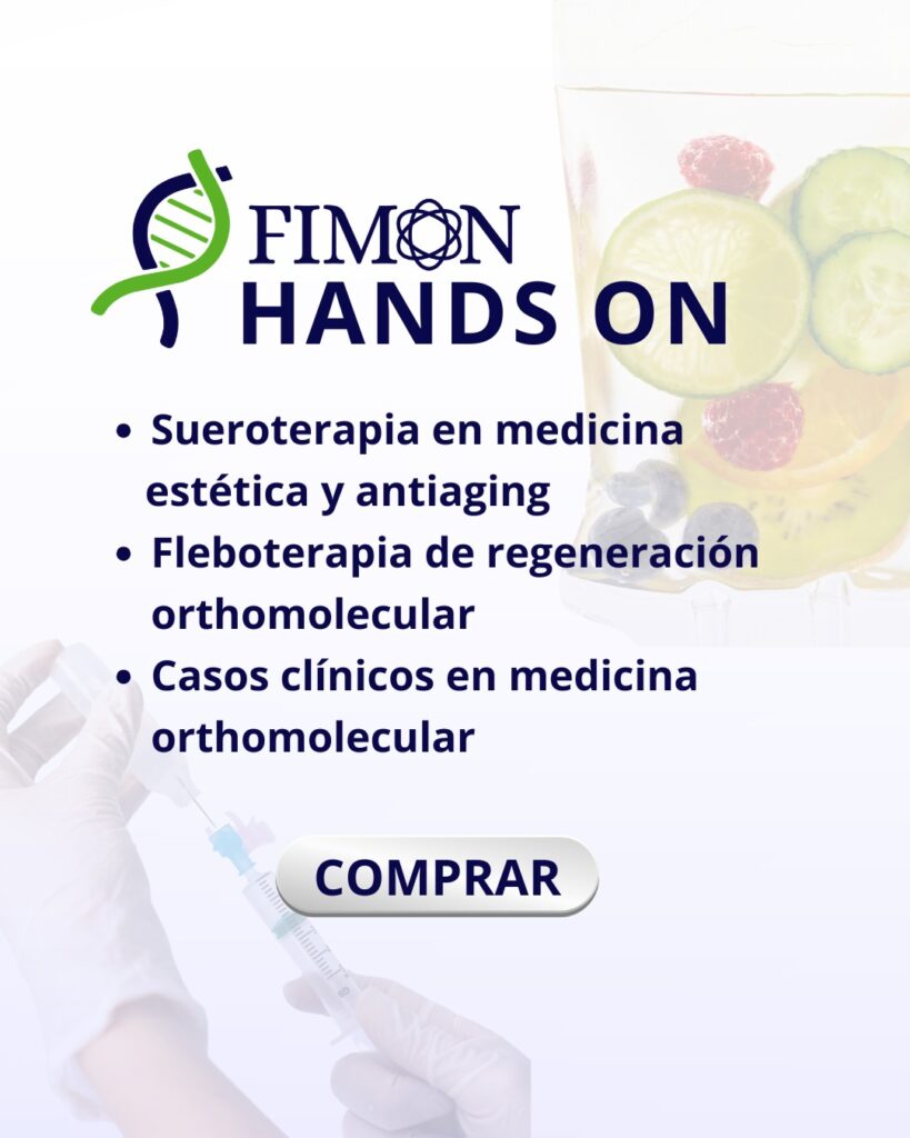 Taller Hands On Intensivo: Sueroterapia en Medicina Estética y Antiaging + Fleboterapia Orthomolecular